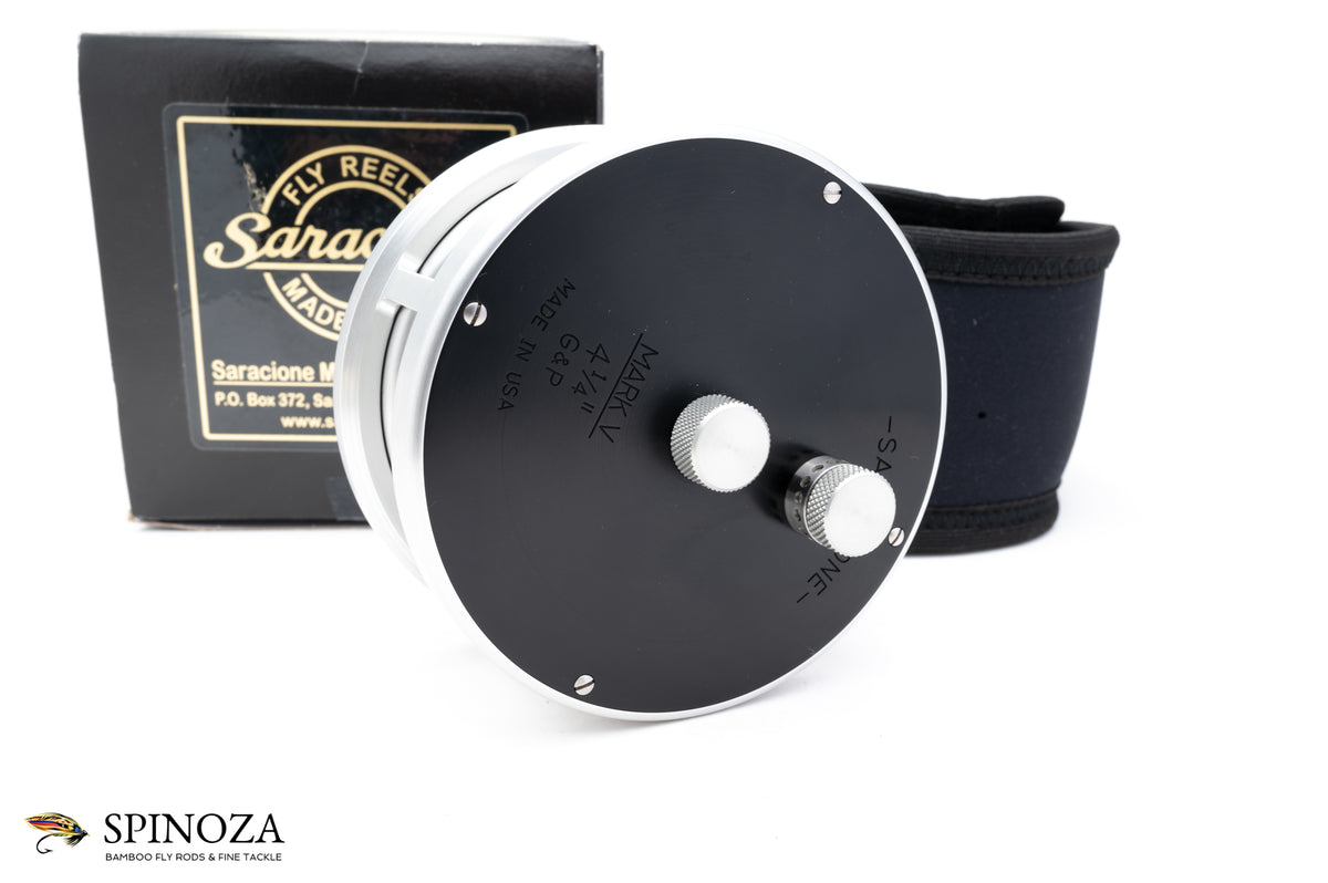 Saracione Mark V Fly Reel 4 1/4" Gear and Pawl LHW