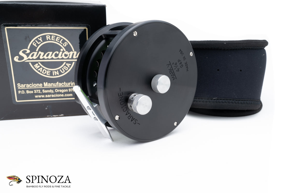 Saracione Mark V Gear and Pawl Salmon Reel 4 1/4"