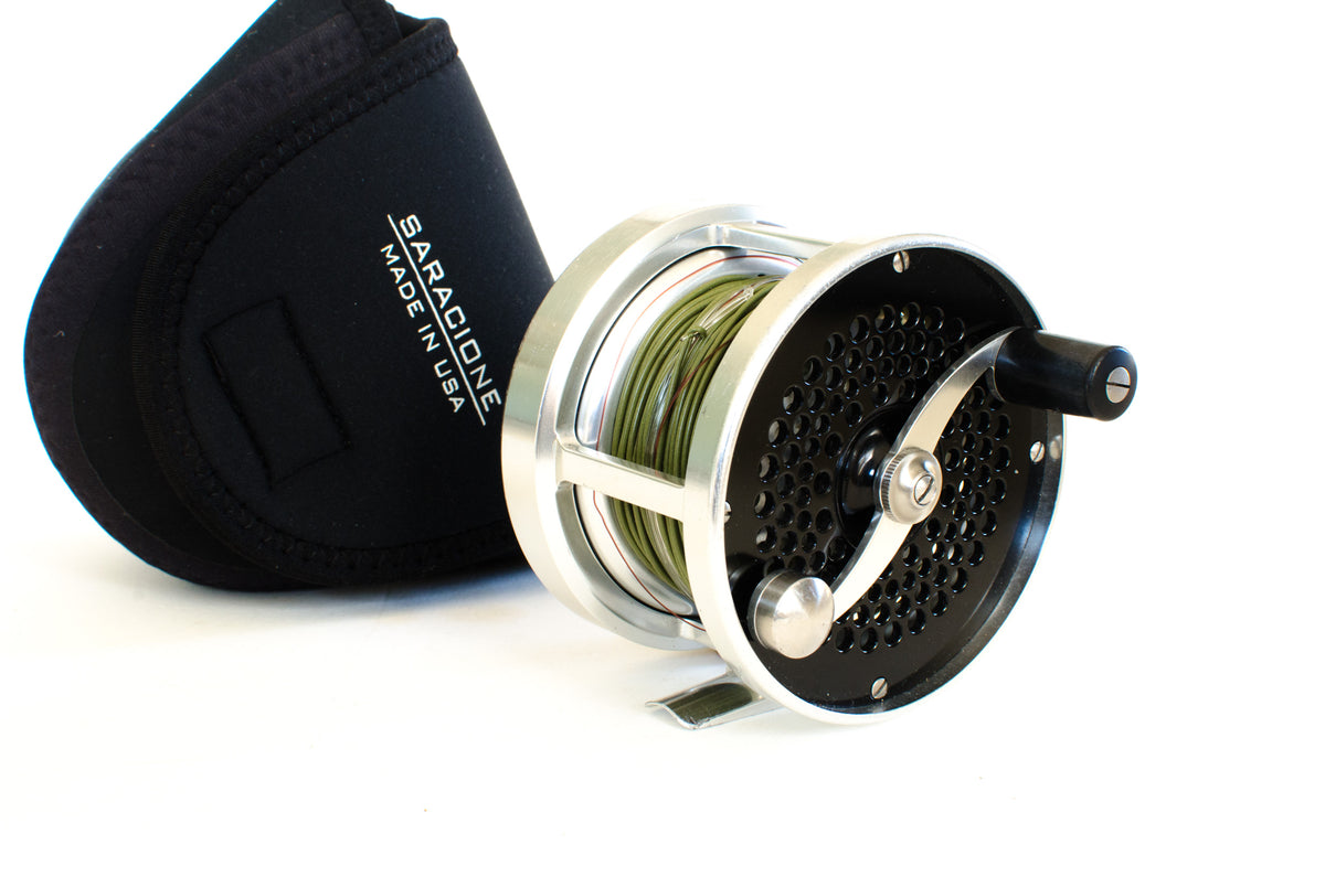 Saracione Mark IV Salmon Reel 3 1/2" LHW
