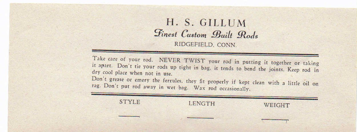 Gillum, H.S. (Pinky) Ephemera 