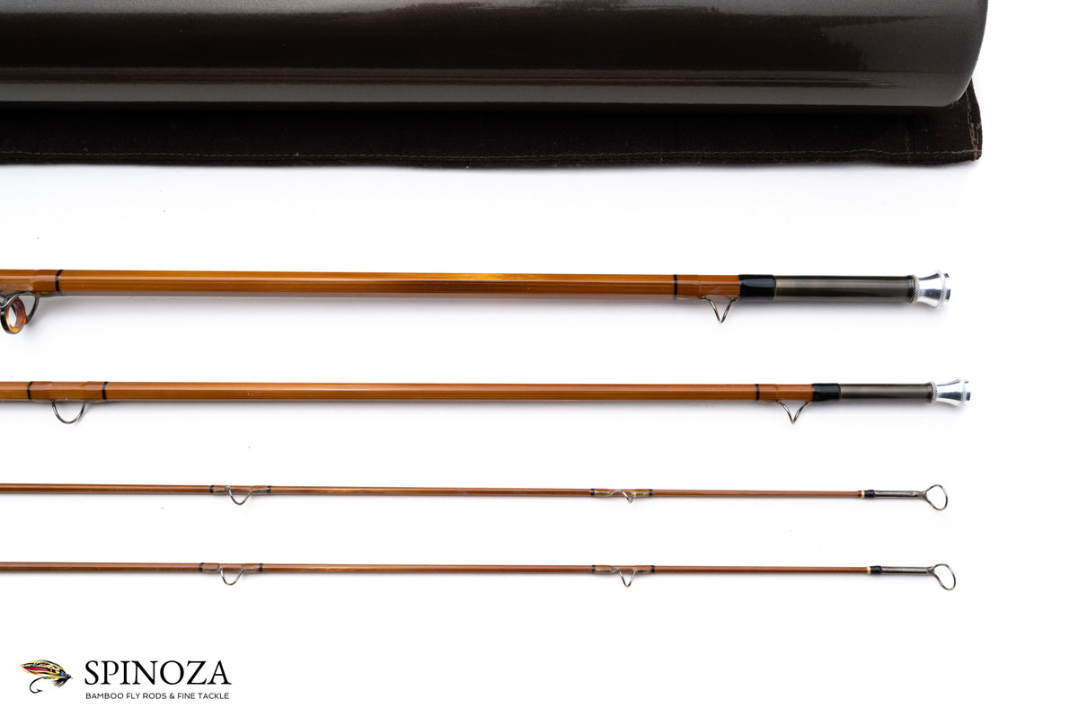 Scott SC774/3 Model Bamboo Fly Rod 7'7" 3/2 #4 - ferrules and tip tops detail