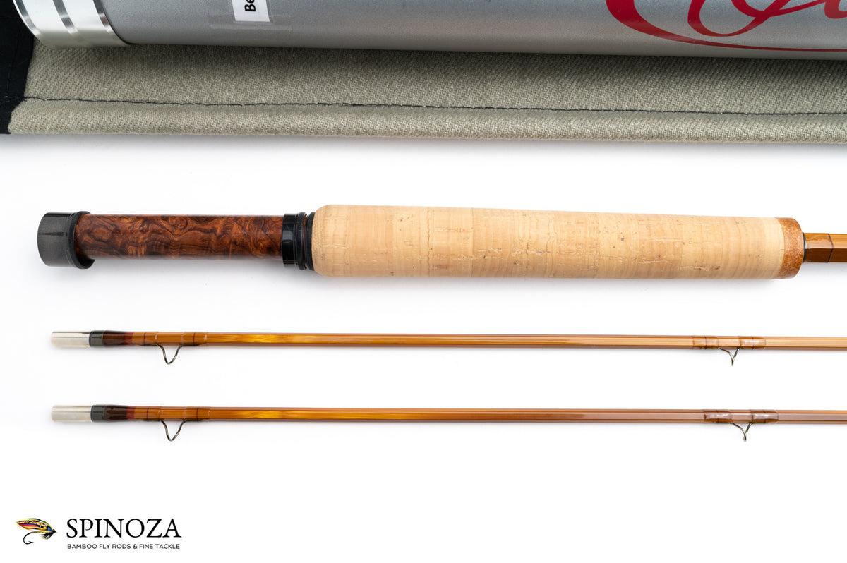 Scott / Bernard Ramanauskas Bamboo Fly Rod 7' 2/2 #4 - handle grip and reel seat detail