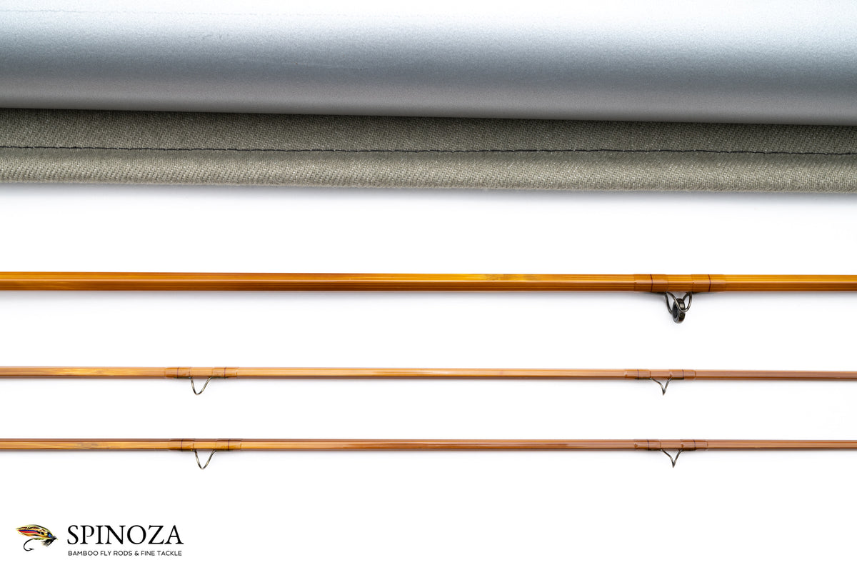 Scott / Bernard Ramanauskas Bamboo Fly Rod 7' 2/2 #4 - ferrules and tip tops detail