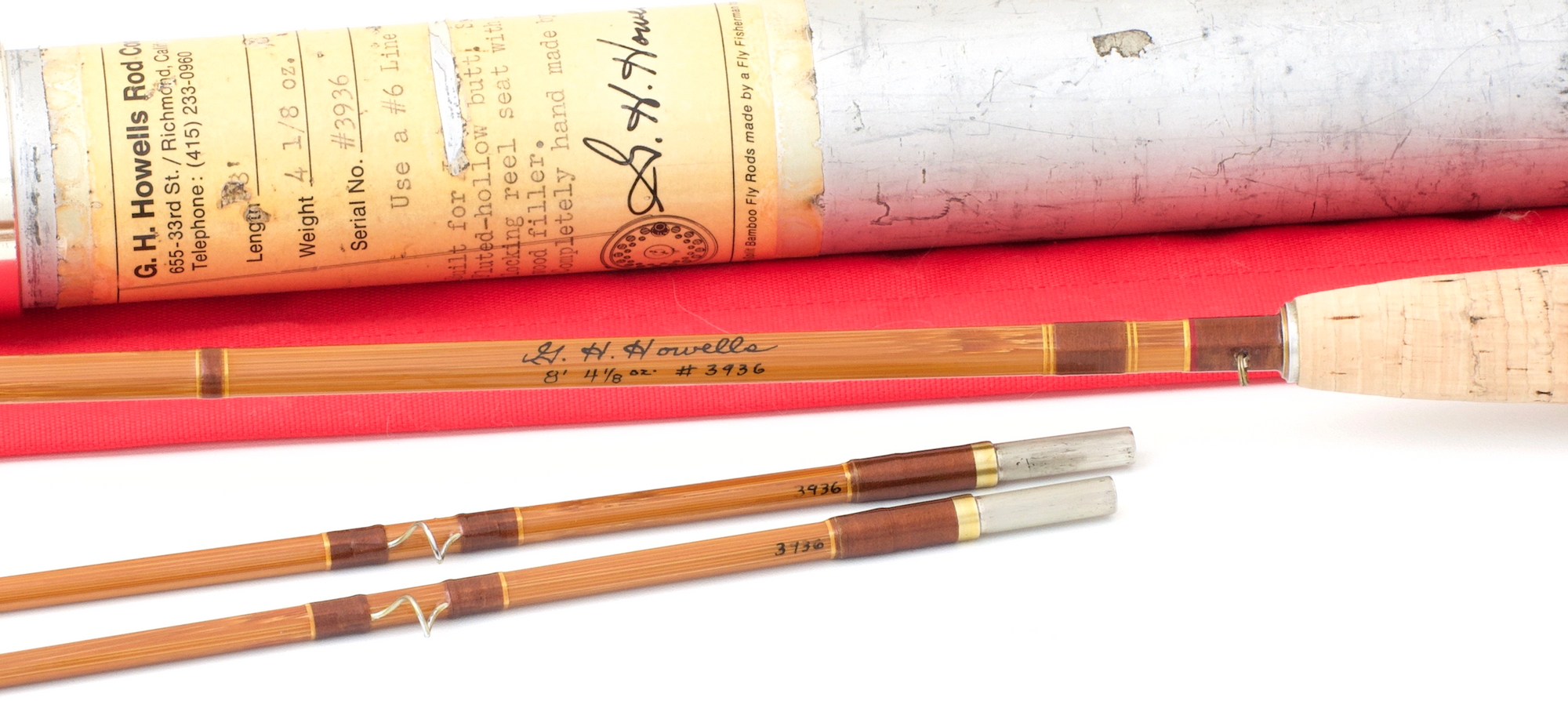 Howells, Gary -- 8' 6wt Bamboo Rod