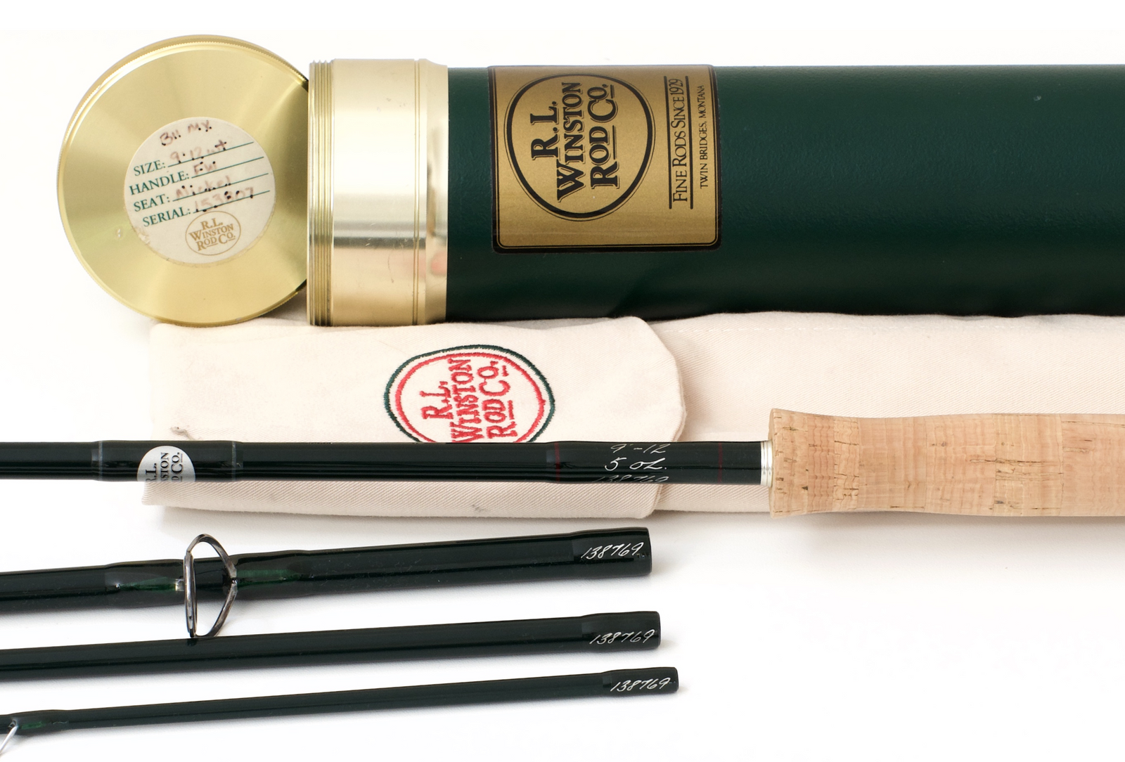Winston, R.L. -- BIIx 9' 12wt 4 pc. Graphite Rod