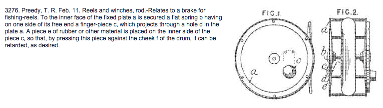 JW Young 4 1/4" Salmon/Steelhead Fly Reel - Preedy Patent 