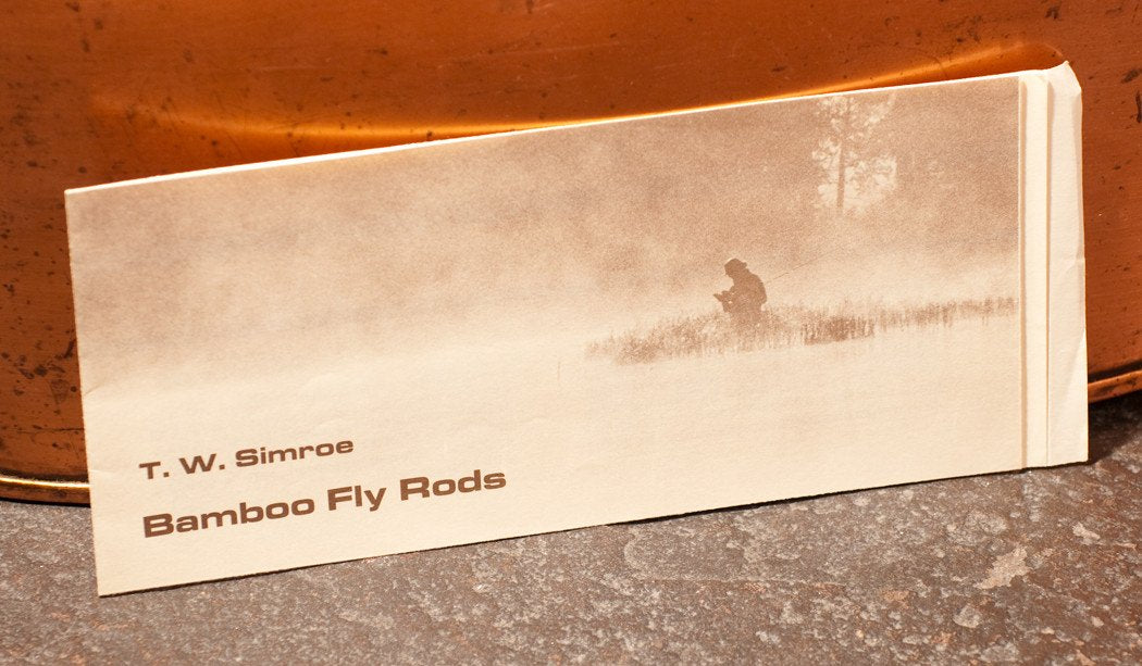 Simroe, Ted Bamboo Fly Rod Catalog 