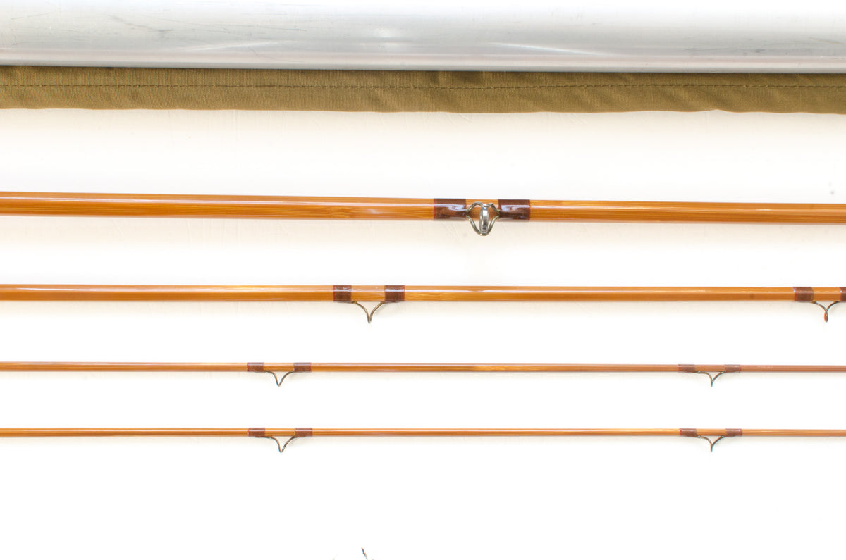Payne 9' 3/2 #6/7 - Stan Bogdan's Personal Fly Rod - rod sections with guides and wraps