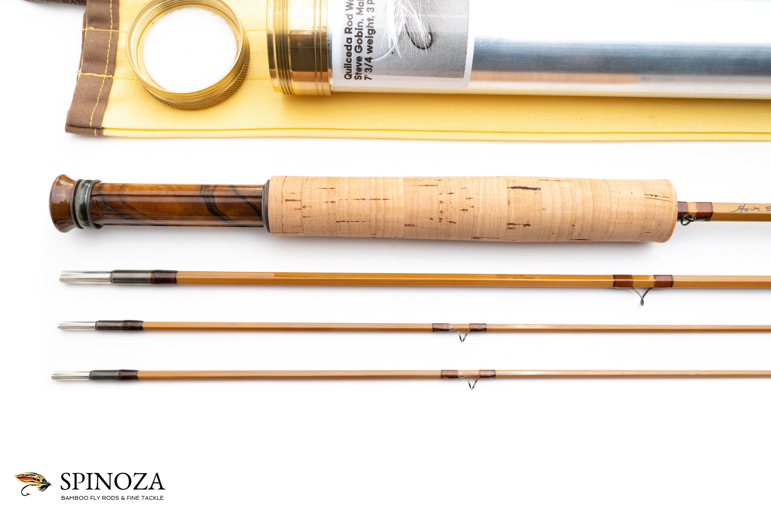 caliba fly fishing rod Steve Gobin Bamboo Fly Rod 7' 3/2 #4