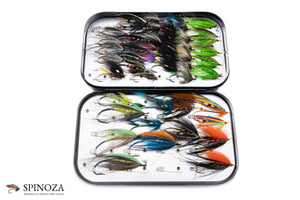Steve Gobin Salmon Flies in Wheatley Box