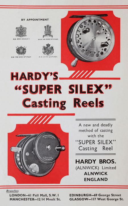 Hardy Fine Art - Hardy's Super Silex Reels c.1930 