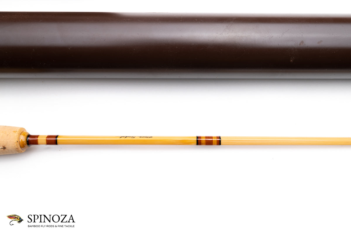 Sweetgrass Bamboo Fly Rod 6'3" 1/1 #3 - rod sections with guides and wraps