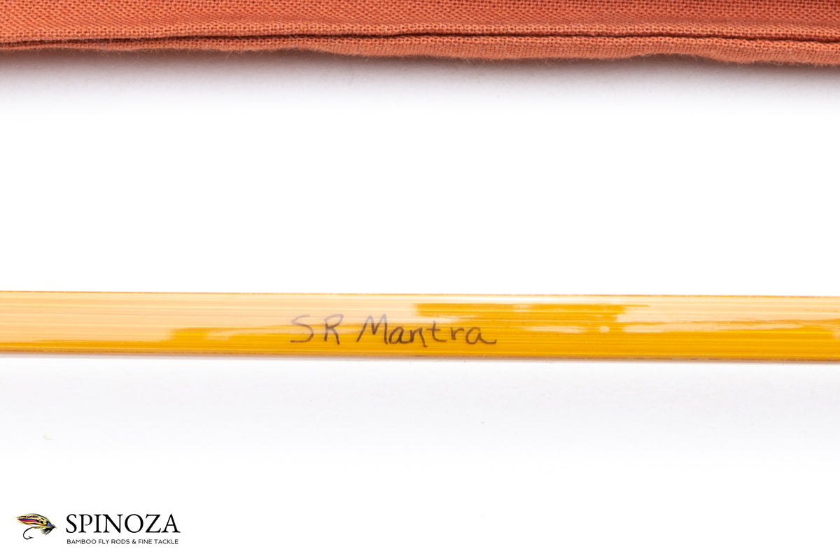 Sweetgrass Mantra Quad Bamboo Fly Rod 7’9” 3/1 #5 - rod sections with guides and wraps
