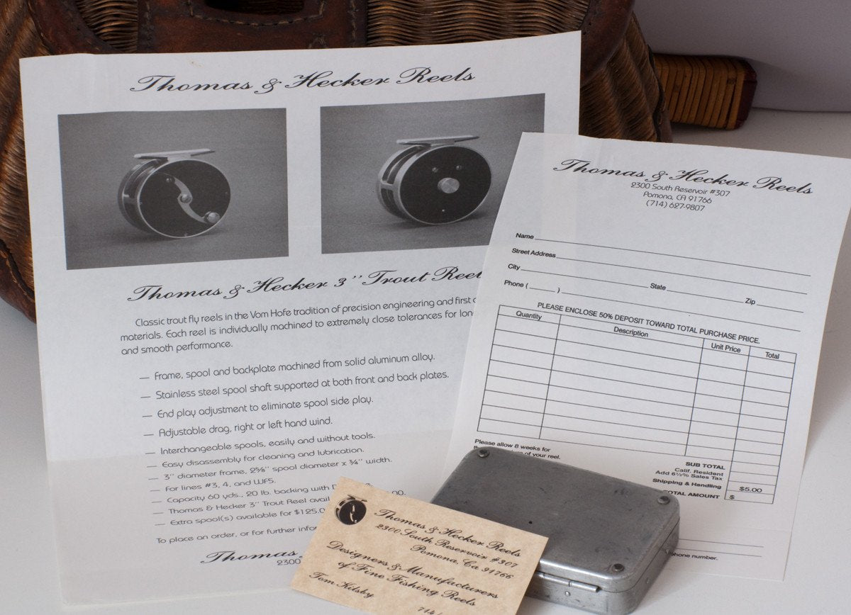 Thomas and Hecker Reel - Marketing Materials / Catalog 