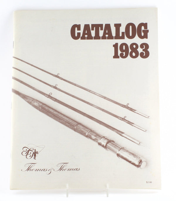 ルアー・フライ CATALOG 1983 Thomas & Thomas Thomas and Thomas (T&T) 1983 Catalog - Spinoza Rod Company