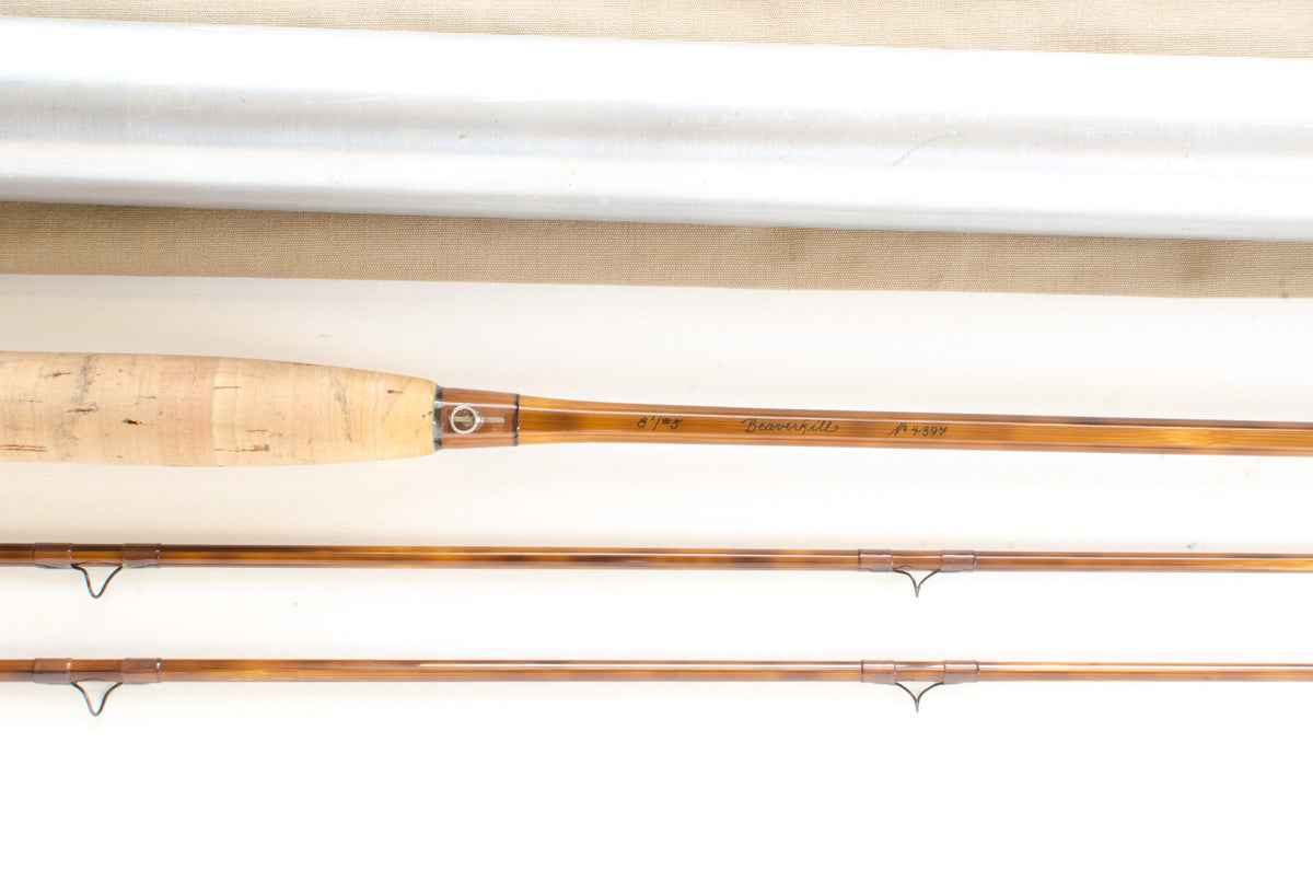 Thomas and Thomas Beaverkill Fly Rod 8' 2/2 #5 - maker's marking and inscription