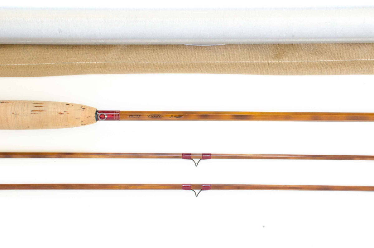 Thomas and Thomas Cahill Fly Rod 7'6" 2/2 #5 - 2 (rod shaft writing and markings)
