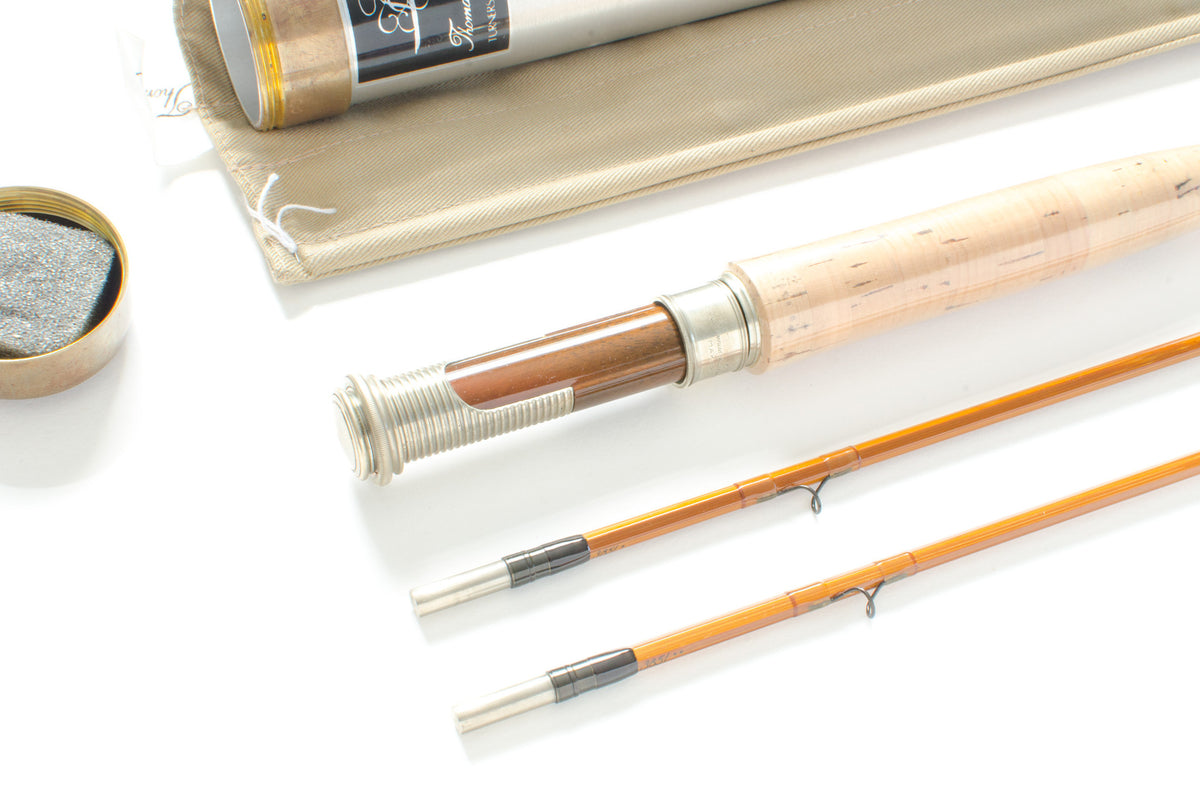 Thomas and Thomas Varnished Classic Fly Rod 7’6″ 2/2 #5 - ferrule detail and joints