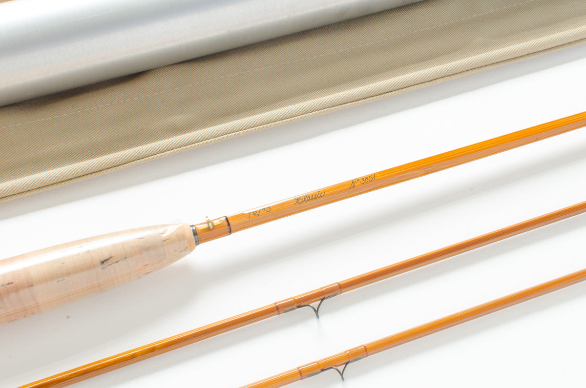 Thomas and Thomas Varnished Classic Fly Rod 7’6″ 2/2 #5 - full rod assembled view