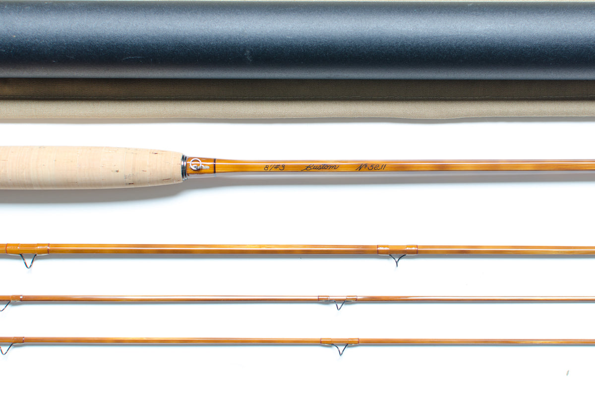 Thomas & Thomas Custom Fly Rod 8' 3/2 #3 - maker's marking and inscription