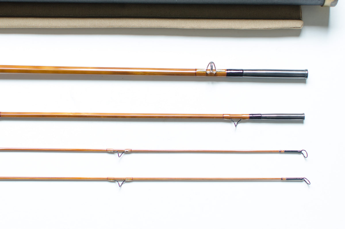 Thomas & Thomas Custom Fly Rod 8' 3/2 #3 - rod sections with wrapping detail