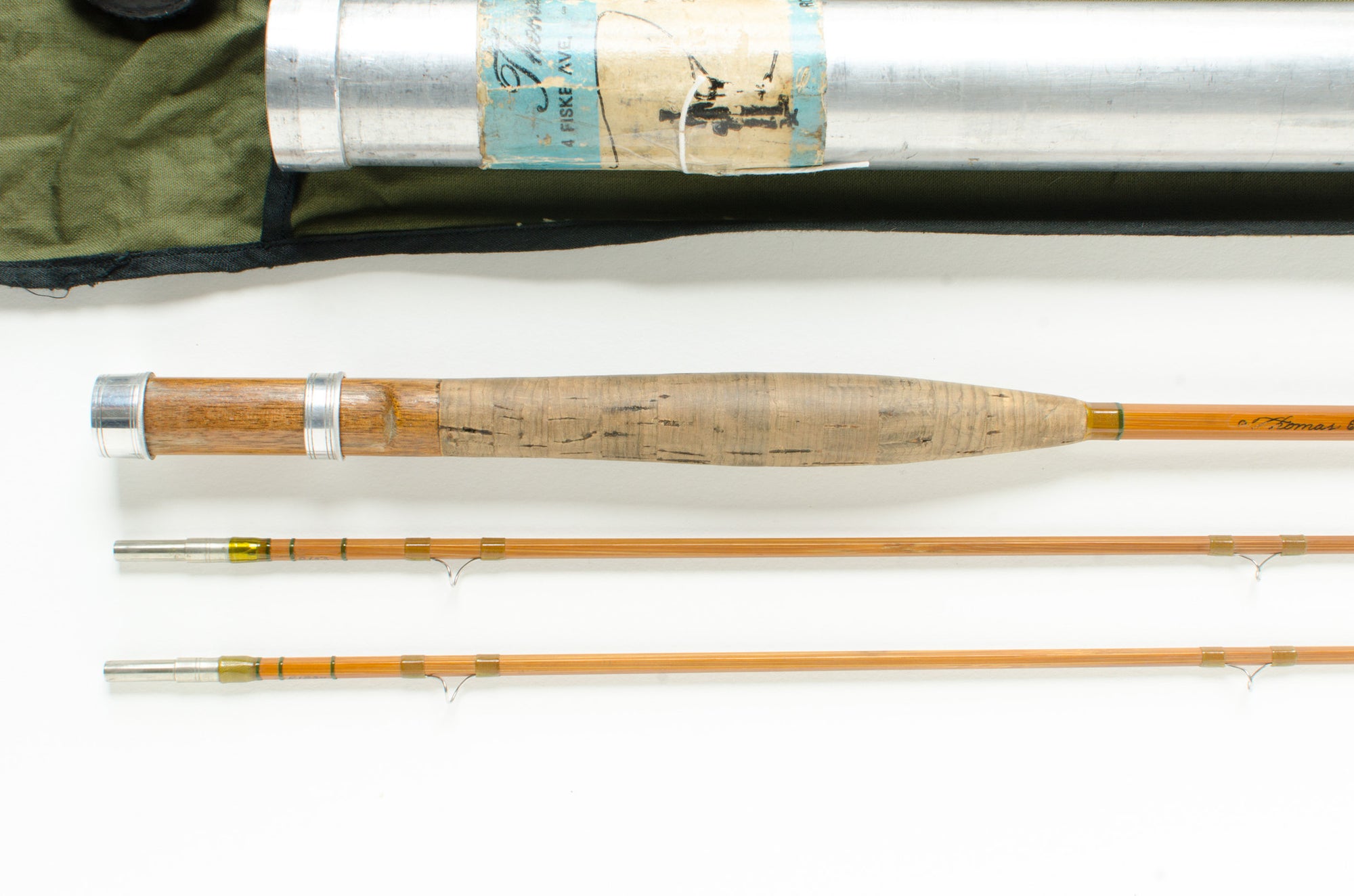 Thomas and Thomas Limestoner Fly Rod 7' 2/2 #5 - grip and reel seat close-up