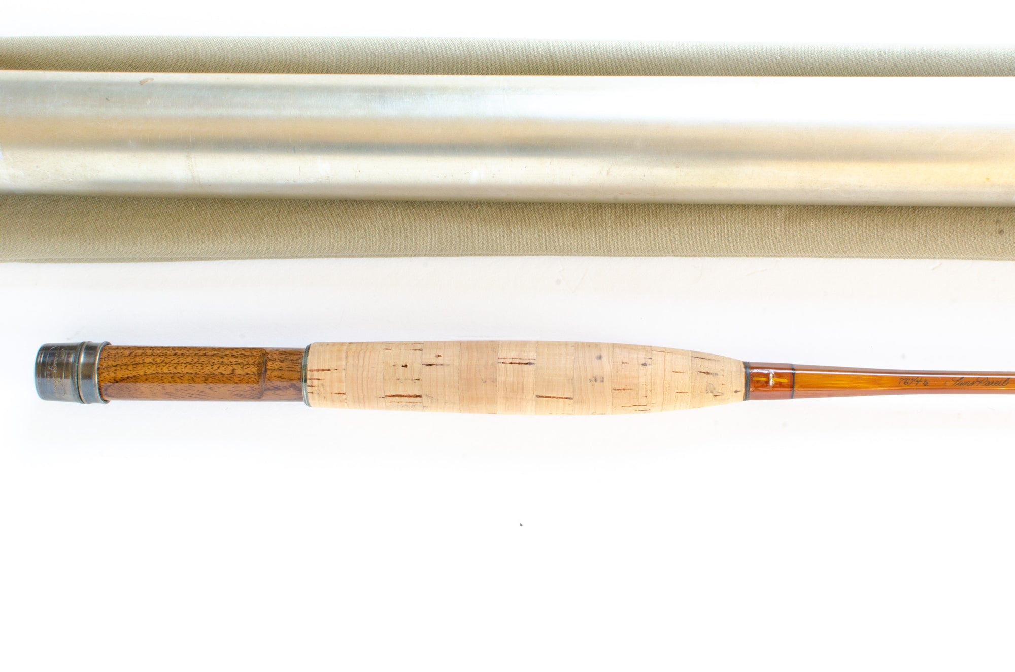 Thomas and Thomas Sans Pareil Fly Rod 7'6" 1/1 #4/5 - grip and reel seat close-up