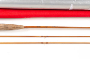 Thomas and Thomas Bamboo Fly Rod 7' 2/2 #4 - maker's marking and inscription
