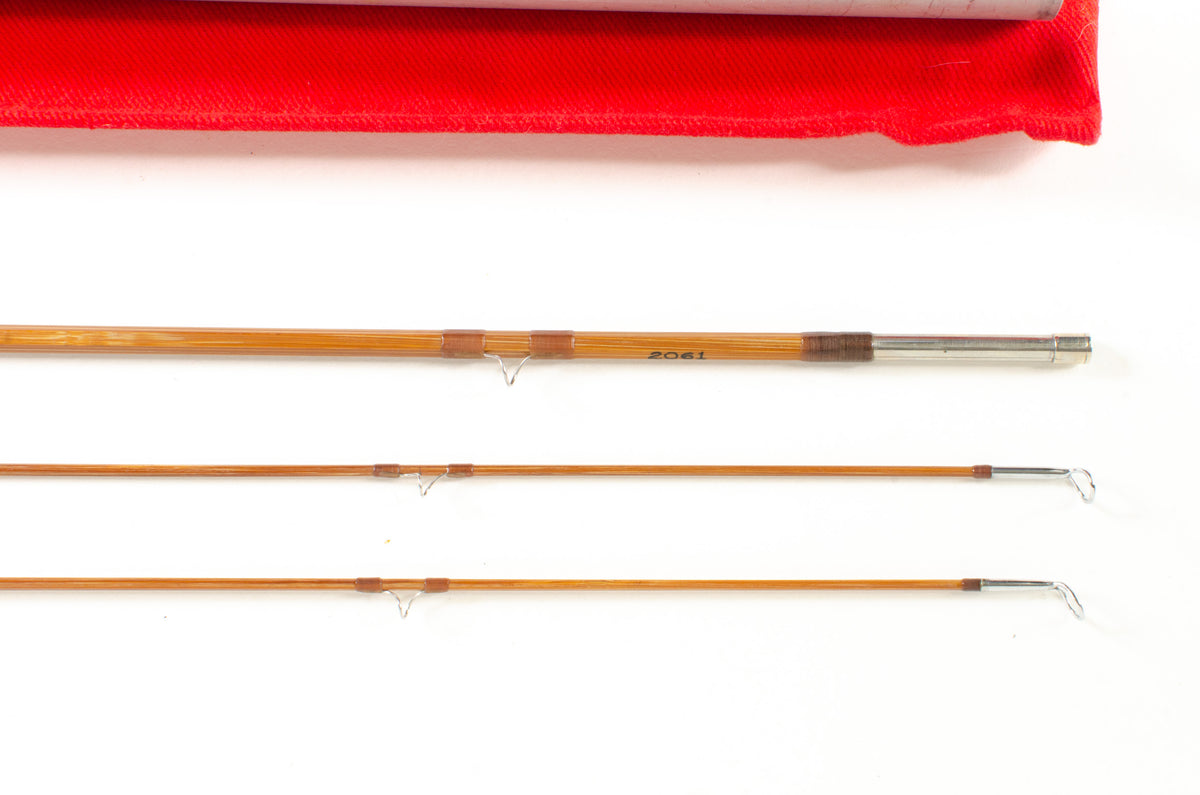 Thomas and Thomas Bamboo Fly Rod 7' 2/2 #4 - ferrule detail and joints