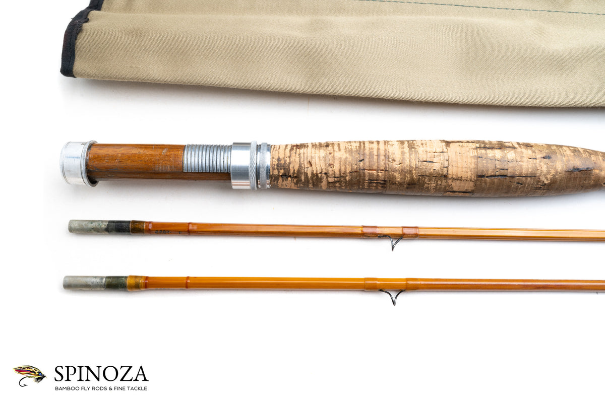 Thomas & Thomas Bamboo Fly Rod 8' 2/2 #6 - grip and reel seat close-up