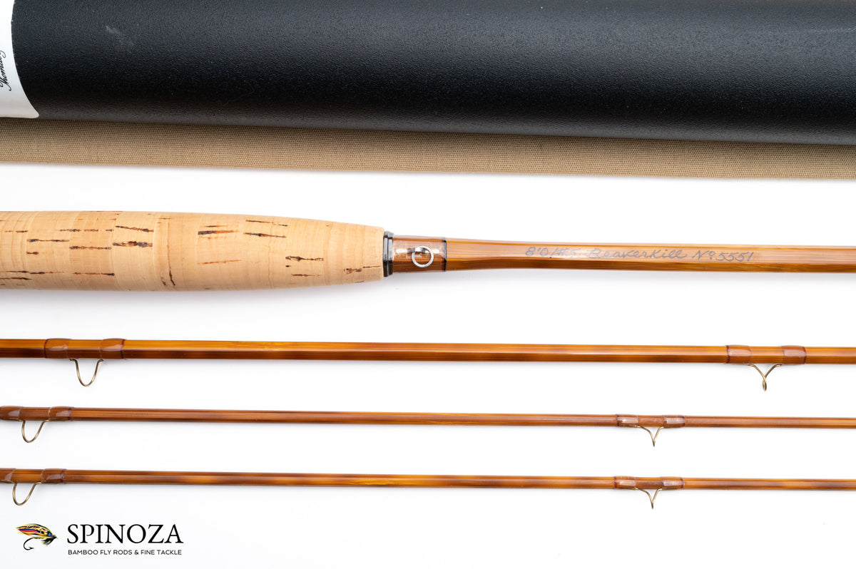 Thomas and Thomas Beaverkill Fly Rod 8' 3/2 #5 - maker's marking and inscription