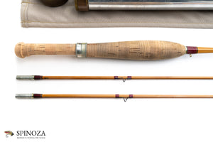 Thomas and Thomas Caenis Bamboo Fly Rod 6'6" 2/2 #3 - grip and reel seat close-up