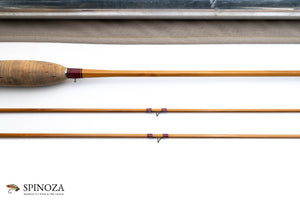 Thomas and Thomas Caenis Bamboo Fly Rod 6'6" 2/2 #3 - maker's marking and inscription