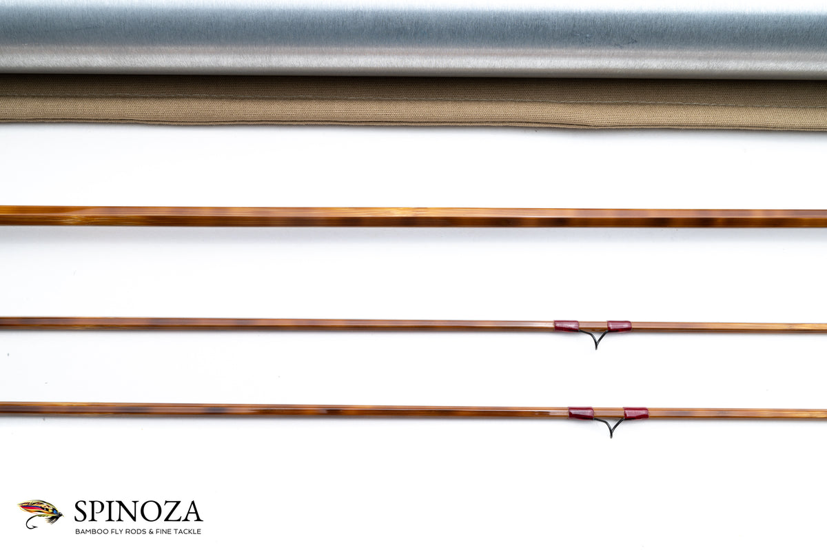 Thomas and Thomas Caenis Fly Rod 7'6" 2/2 #3 - rod sections with wrapping detail