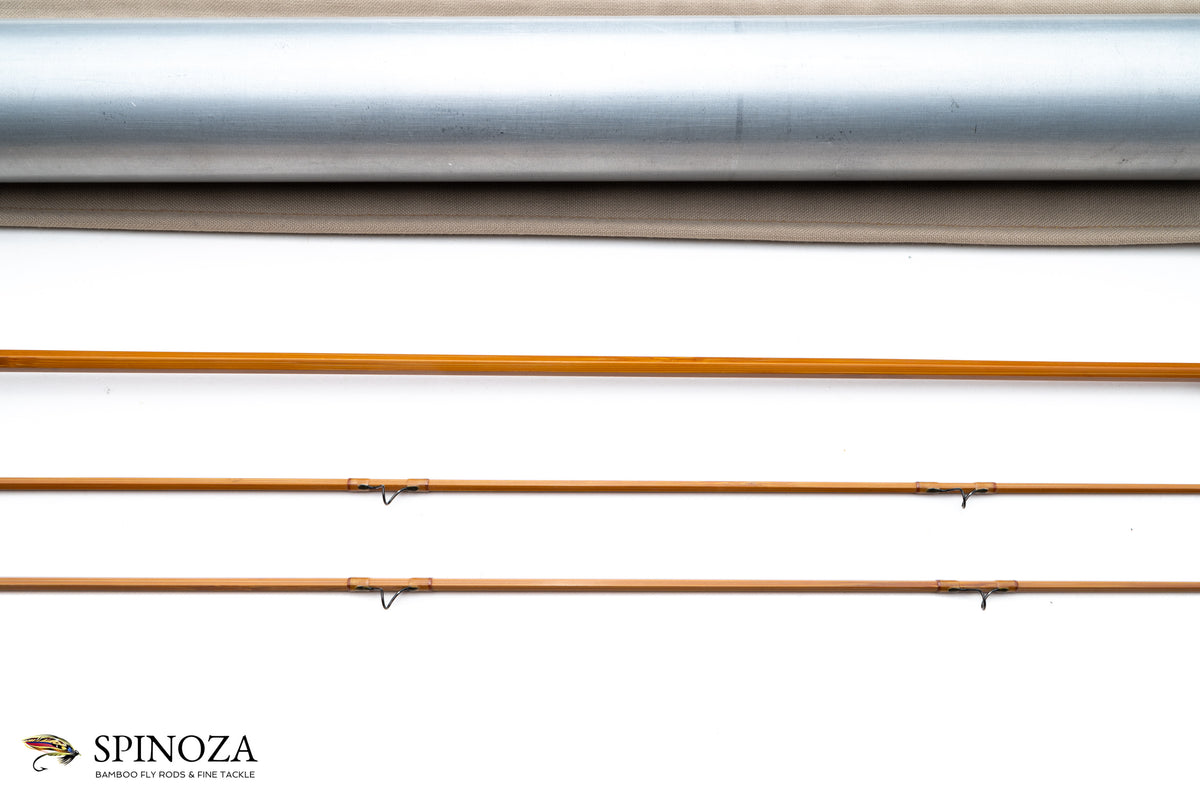 Thomas and Thomas Caenis Bamboo Fly Rod 6' 2/2 #3 - rod sections with wrapping detail