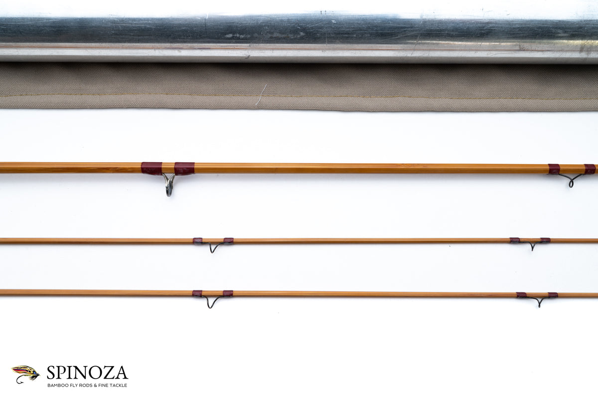 Thomas and Thomas Caenis Bamboo Fly Rod 6'6" 2/2 #3 - guide wrapping and spacing