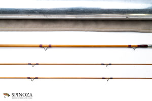 Thomas and Thomas Caenis Bamboo Fly Rod 6'6" 2/2 #3 - ferrule detail and joints
