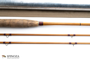 Thomas and Thomas Hendrickson Bamboo Fly Rod 8' 2/2 #6 - maker's marking and inscription