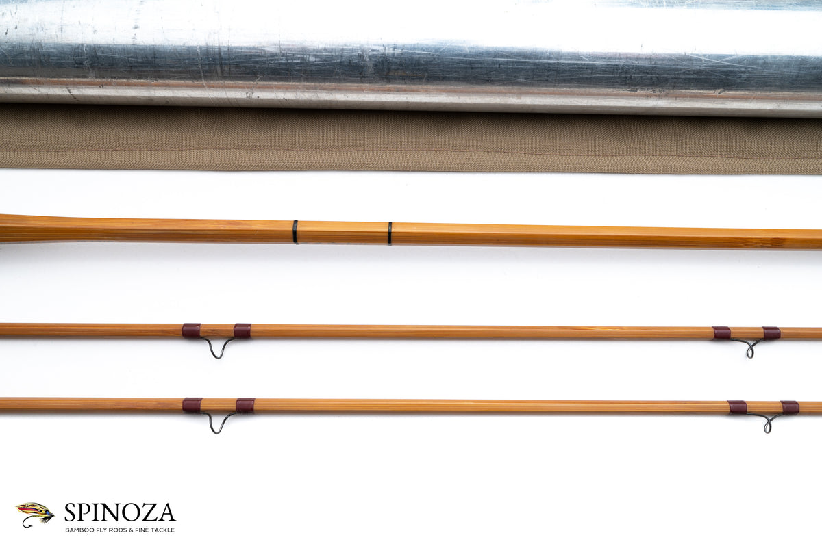 Thomas and Thomas Hendrickson Bamboo Fly Rod 8' 2/2 #6 - rod sections with wrapping detail