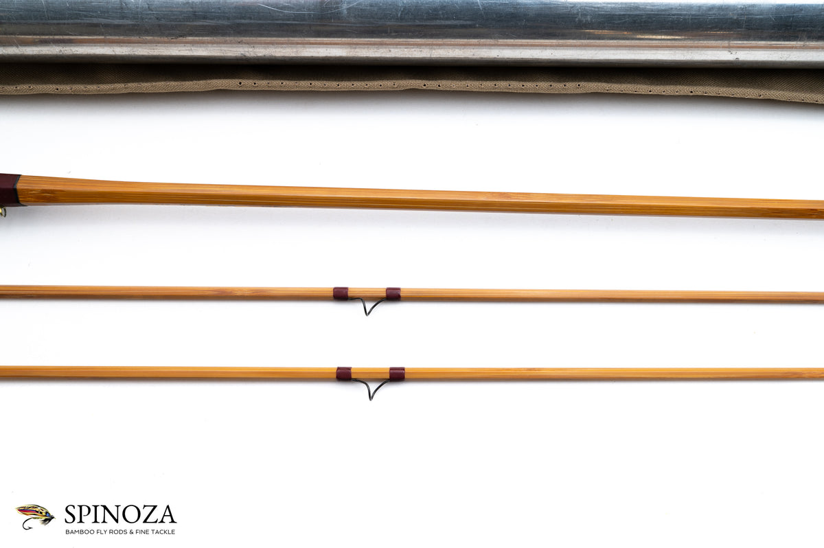 Thomas and Thomas Hendrickson Bamboo Fly Rod 7' 2/2 #5 - rod sections with wrapping detail
