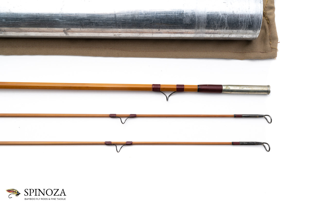 Thomas and Thomas Hendrickson Bamboo Fly Rod 8' 2/2 #6 - full rod assembled view