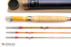 Thomas and Thomas Kosmic Comemorative Fly Rod 1984 #5 - grip and reel seat close-up