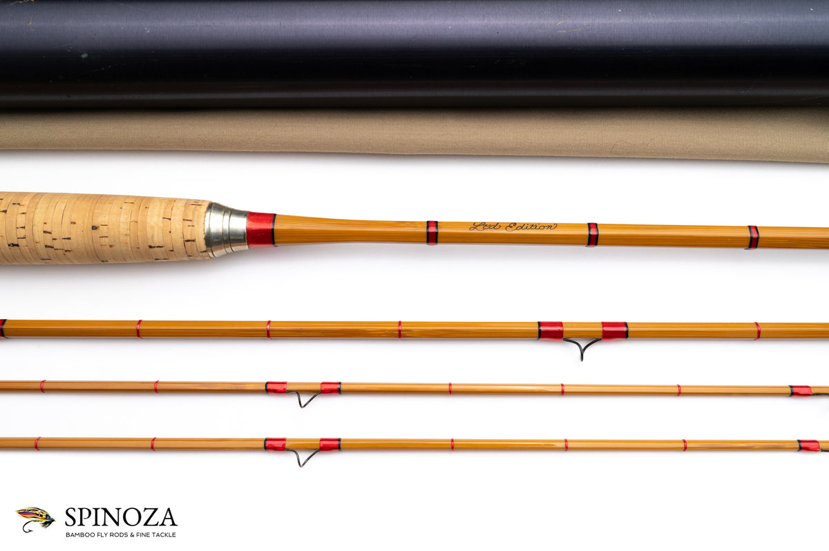 Thomas and Thomas Kosmic Comemorative Fly Rod 1984 #5 - rod sections with wrapping detail