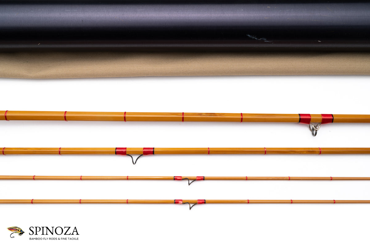 Thomas and Thomas Kosmic Comemorative Fly Rod 1984 #5 - ferrule detail and joints