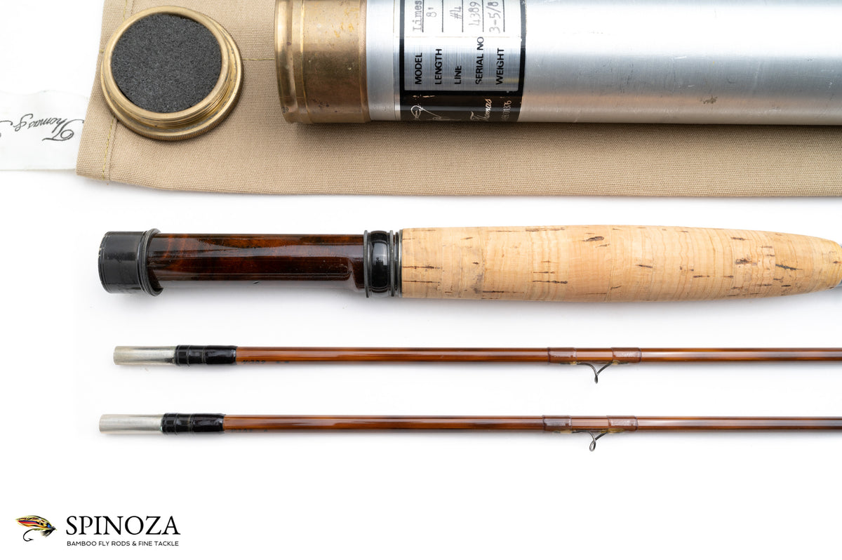 Thomas and Thomas Limestoner Fly Rod 8' 2/2 #4 - grip and reel seat close-up