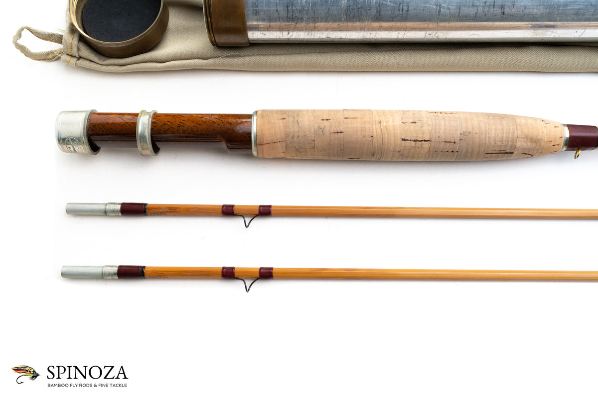 Thomas and Thomas Midge Bamboo Fly Rod 7'6" 2/2 #4 - grip and reel seat close-up