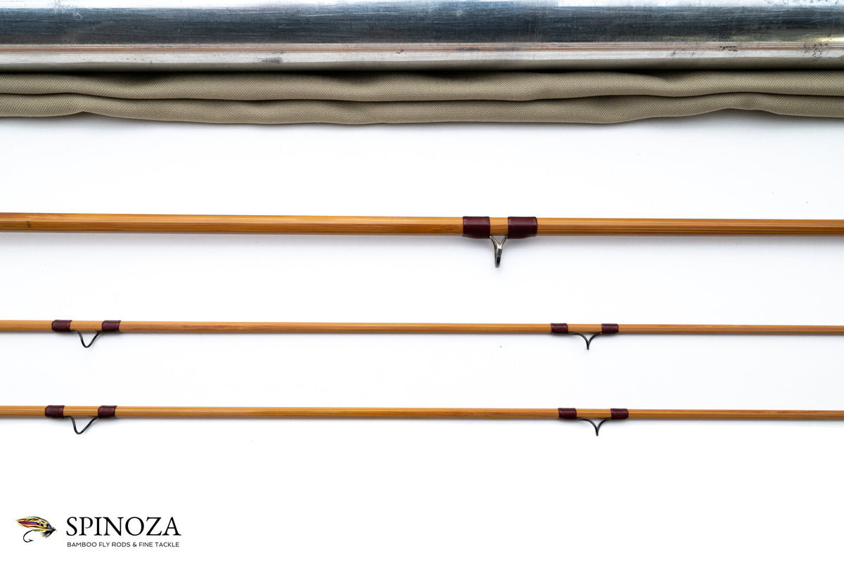 Thomas and Thomas Midge Bamboo Fly Rod 7'6" 2/2 #4 - ferrule detail and joints