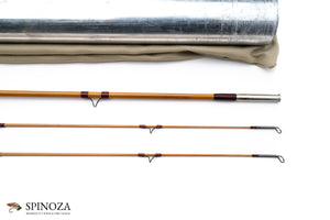 Thomas and Thomas Midge Bamboo Fly Rod 7'6" 2/2 #4 - full rod assembled view