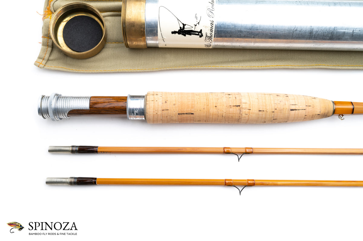 Thomas and Thomas Montana Bamboo Fly Rod 8' 2/2 #6 - grip and reel seat close-up