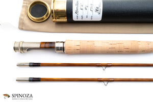 Thomas and Thomas Montana Bamboo Fly Rod 8'6" 2/2 #6 - grip and reel seat close-up